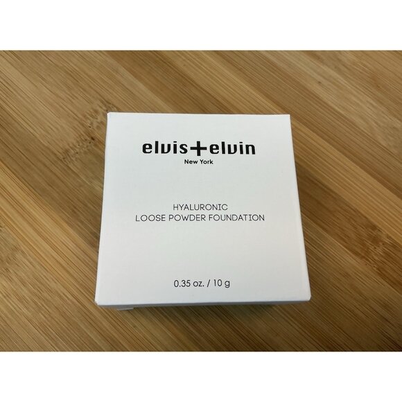 Elvis+Elvin New York Hyaluronic Loose Powder Foundation N20 Color 0.35 oz. NIB - Picture 1 of 3